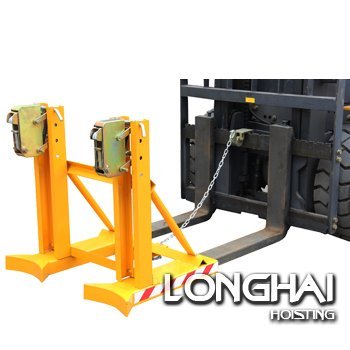 鷹嘴式雙油桶夾具