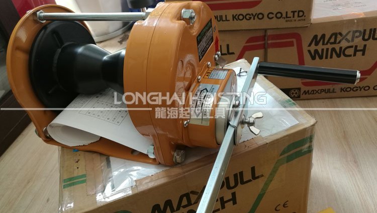 MC型大力Maxpull手搖絞盤實物