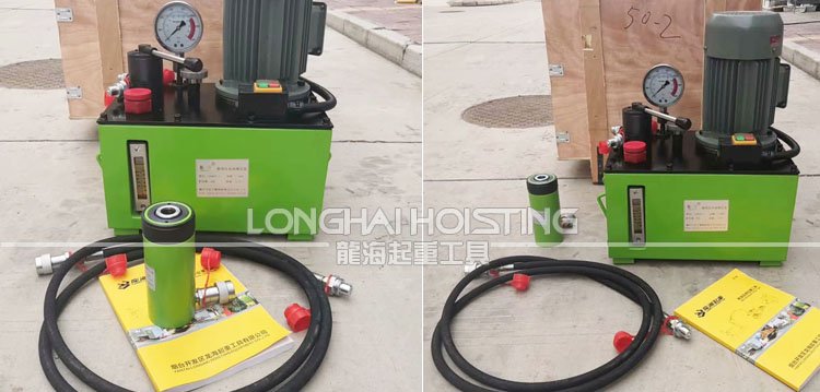 張拉分離式千斤頂實(shí)物 張拉分離式千斤頂實(shí)物